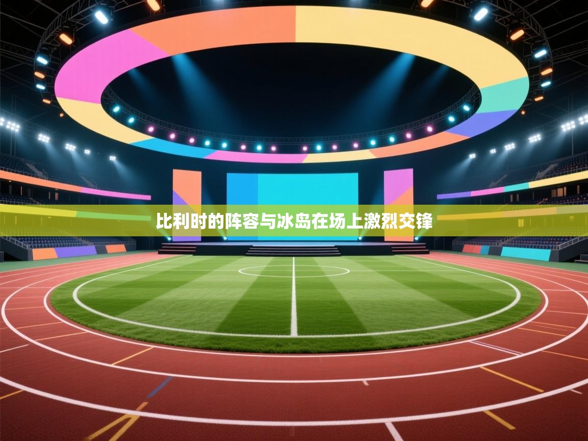 比利时的阵容与冰岛在场上激烈交锋  第1张