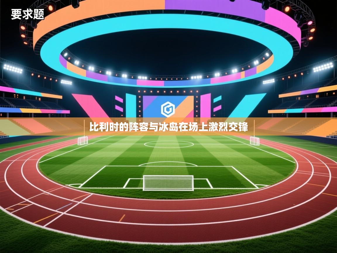 比利时的阵容与冰岛在场上激烈交锋  第2张